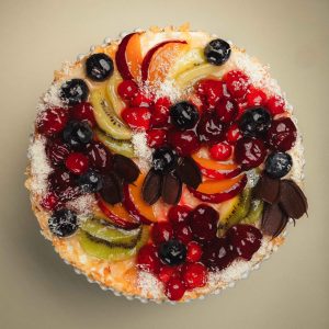 Putukrējuma-ogu torte